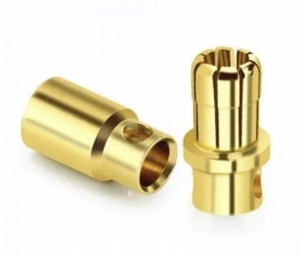 6mm Gold Plated Bullet Banana Connector
